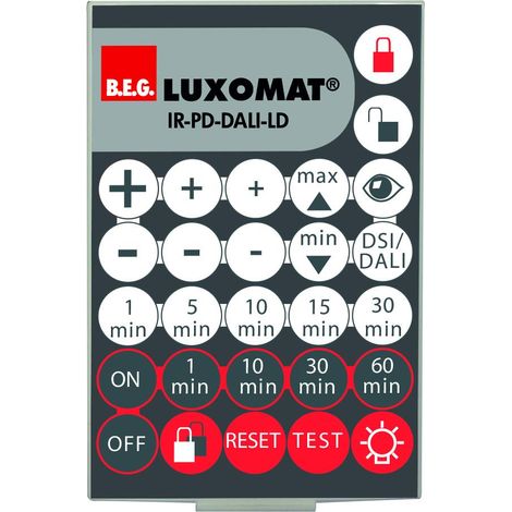 IR-PD-DALI-LD télécommande à infrarouge pour une longue distance LUXOMAT 92652 (1/2)