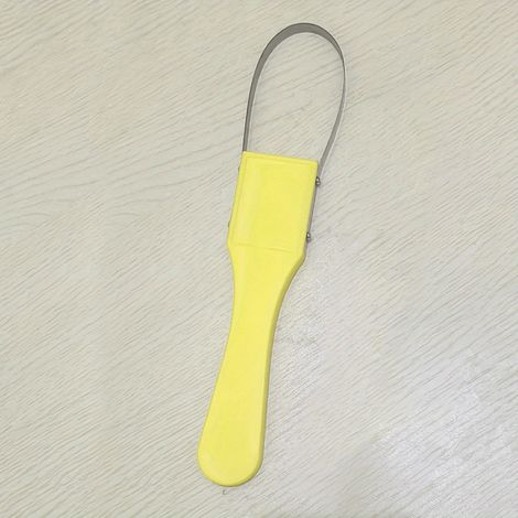 Outil de désherbage manuel à boucle, conception en boucle de fer et lames tranchantes, avec poignée en plastique résistant aux UV pour désherber, ameublir, planter et désherber. Outils de jardinage.