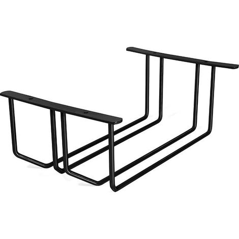 HERRAJES ALK soporte de copas doble negro 180 x 278 x 110 , El soporte de copas doble negro de ALK está diseñado para ofrecer or