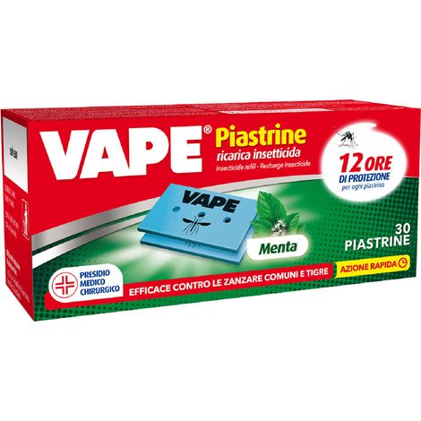 Antizanzare Piastrine Ricarica Profumate Vape