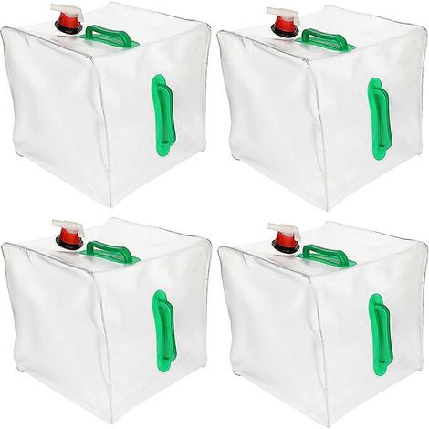 Collapsible kettle with handle and tap, 20 liters, pack of 4 (1/5)