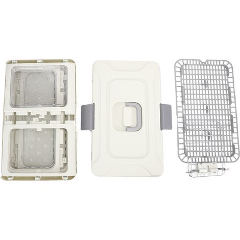 Caisse pliable en plastique pour chat, porte-animaux de voyage Transparent et Portable de grande capacité pour avion et voiture (1/5)