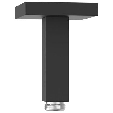 TRES 13452202NM COMPLEMENTOS DE DUCHA Brazo A Techo Color Negro Mate - ref: 13452202NM (1/2)