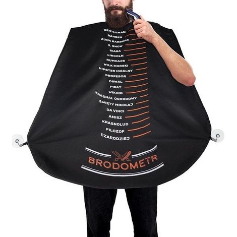Delantal para afeitarse la barba, medidor de barba, regalo divertido para él, hombre o esposo. (1/5)
