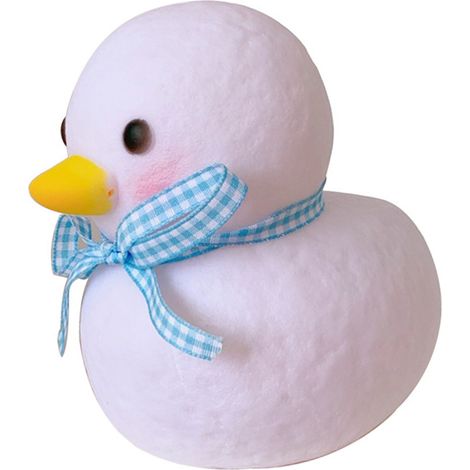 Veilleuse canard mignonne en plastique LED à lumière douce, lampe canard mignonne pour chambres et salons
