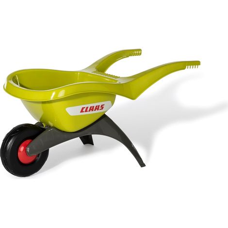 Rolly Toys Claas Kinderschubkarre (Kunststoffschüssel, Kunststoffgriffe)
