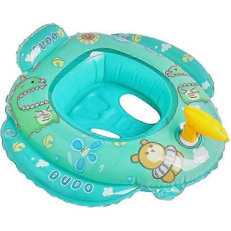 Bouée gonflable avec pistolet à eau, jouet de piscine gonflable pour tout-petits (1/5)