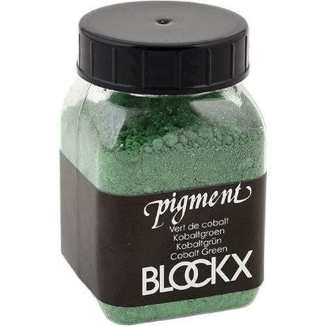 Pigment en poudre - Vert de Cobalt - 74 - Blockx - Pot de 100g