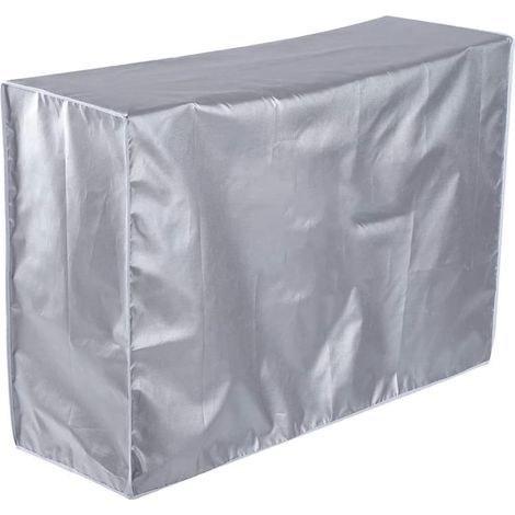 Housse extérieure pour climatiseur mesurant 86 x 35 x 60 cm, résistante à la poussière et à la neige, idéale pour un usage domestique.