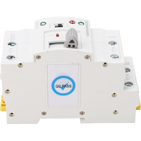 Commutateur de Transfert Automatique, Commutateur de Transfert Automatique à Double Puissance 2P 25A, Commutateur de Commutation ATS Compact pour les Réseaux électriques et les (1/4)