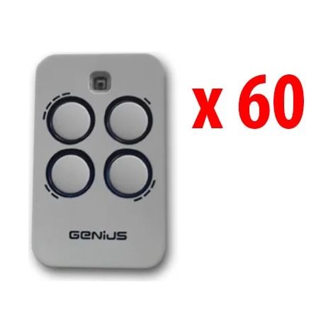 genius 60 x télécommande 4 canaux 868mhz jlc kilo tx4 6100333 (1/3)