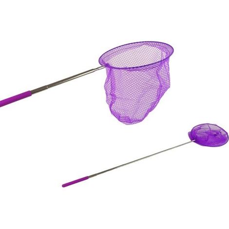 Retino telescopico per farfalle, viola, 85 cm