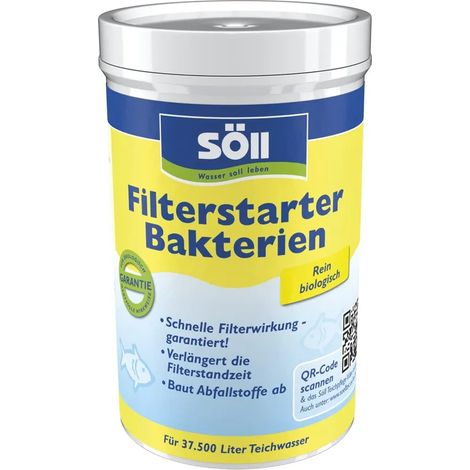Söll Filter Starter Bactéries 250 g (1/5)