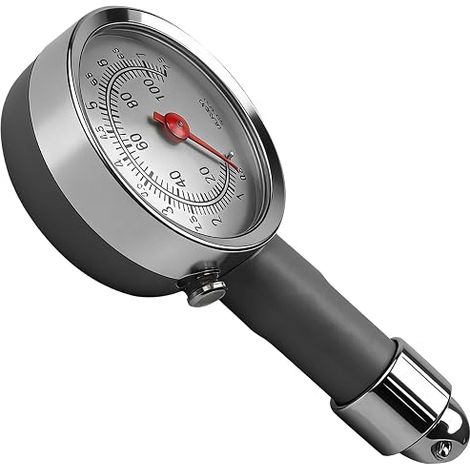 Tyre Pressure Gauge 0-100 PSI Pressure Gauge with Measuring Range 0-7.5 kg/cm², Mechanical Pressure Gauge for Car, Bike, Motorcycle (1/5)