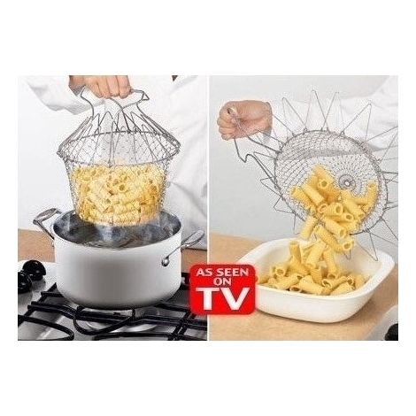 Colador de pasta rapido cesta plegable 12 en 1