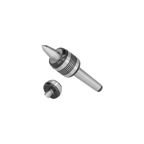Tour à pointe tournante à cône Morse, consommables pour outils de travail du bois, fente MT2-5