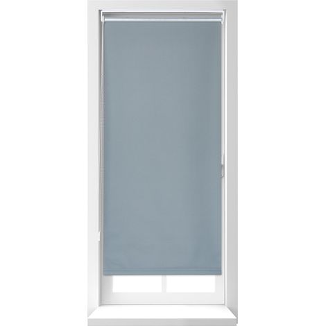 Relaxdays – Store enrouleur thermique opaque 70x220 cm – Montage sans perçage – Chaînette latérale – Protection thermique hiver/été – Largeur tissu 66 cm (1/5)