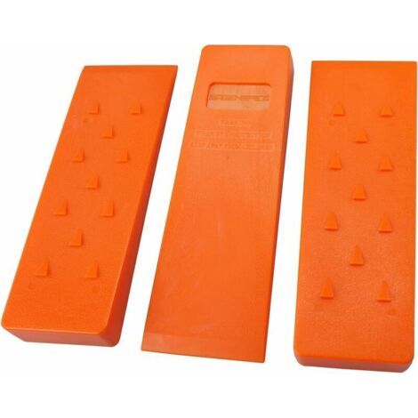 BARKBUSTERS Coins, coins d'abattage forestier 140 mm en plastique ABS(3 pièces) (1/4)