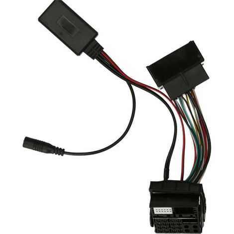 Bluetooth 5.0 AUX-Adapter für Autoradios, 12-poliger Kabelbaum, Ersatz-Musiksystem kompatibel mit Volkswagen Skoda, mehrfarbig 62 (1/5)
