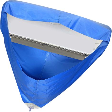 Housse de nettoyage pour climatiseur en forme d'entonnoir, sac à eau de nettoyage étanche Q 533 petit modèle sans tube (1/5)