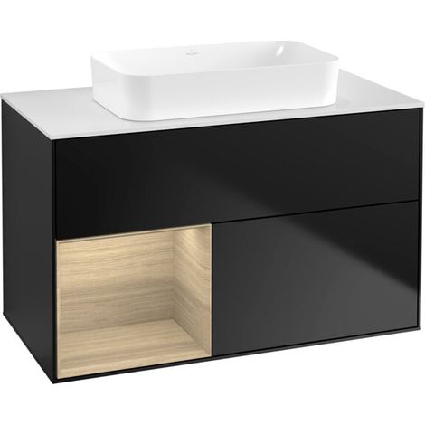 Villeroy & Boch F651PCPD Meuble sous lavabo Finion F65 (1/2)