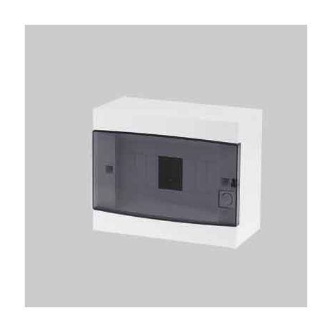 Centralino da parete c/portello ip40 8 mod. 217x175x105 - bianco