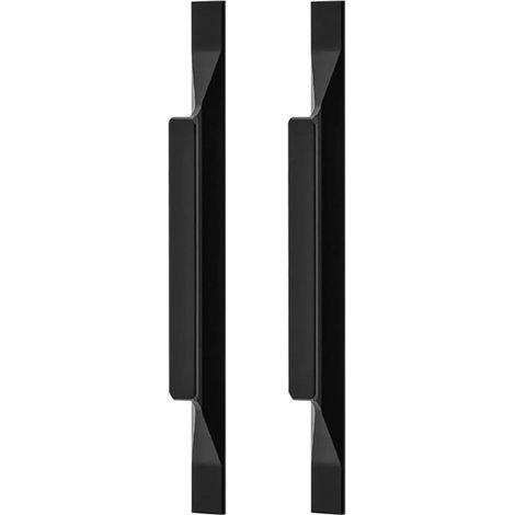2x Poignées Européennes en Alliage D'aluminium Armoires de Cuisine Tire Poignées de Penderie Tirette Longueur Totale 200mm, Distance du Trou 128mm (1/5)