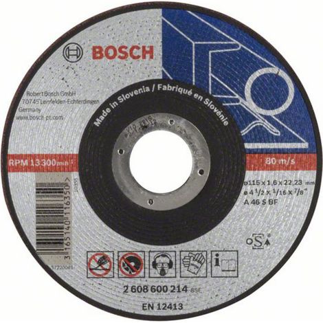 2608600214 - Mola da taglio diritta Expert for Metal AS 46 S BF, 115 mm, 1,6 mm