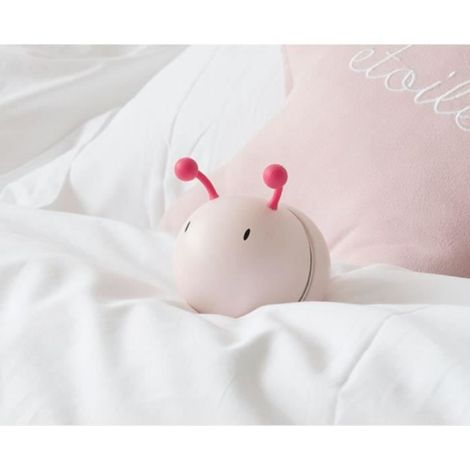 Veilleuse enfant, lampe enfant LED, pliable et réglable, veilleuse portable, chargeur USB, aimants inclus, unisexe,rose (1/4)
