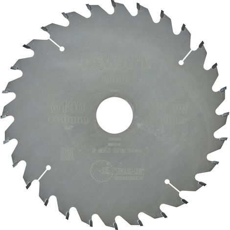 DEWALT DT4033 EXTREME WORKSHOP for wood 190mm x 30mm x 28T