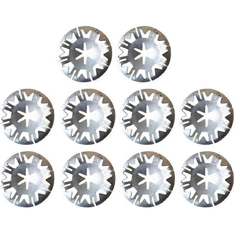 Lot de 10 clips d'isolation pour capot moteur, fixations métalliques pour coffre de véhicule (1/5)
