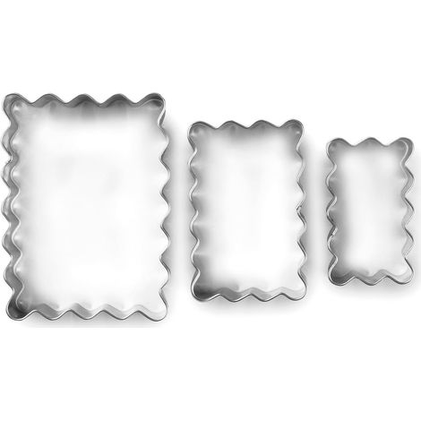 Tagliapasta ibili rectangular wavy acciaio inox set 3 pezzi (1/5)
