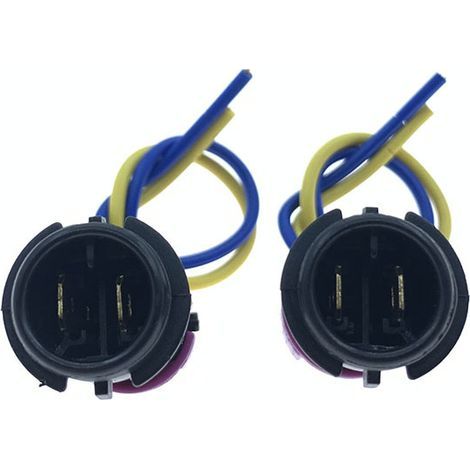 Compatible with older Volkswagen Passat, B5, Lingyu, Audi C5 and A6 models: Round electric fan connector 1.8T – JB1922-2P