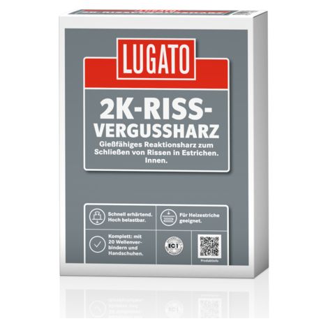 600ml Lugato 2K - Rissvergussharz Set