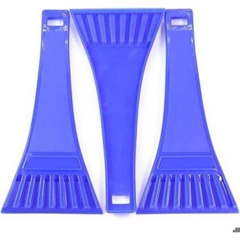 Grattoir À Glace - Pelle À Neige Pour Pare-Brise - Outil De Dégivrage Hivernal - Lot De 3 Pièces (1/4)