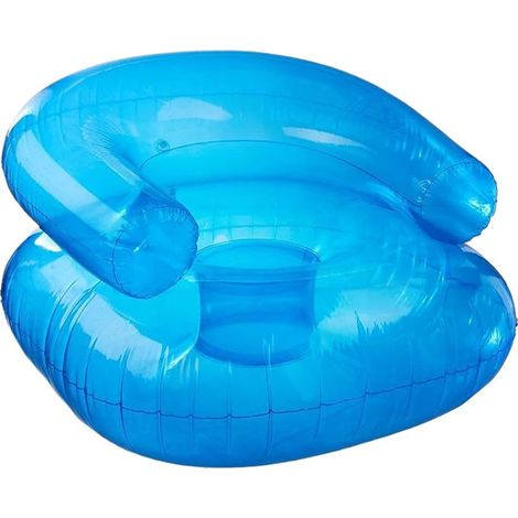Canapé gonflable 70 x 70 x 45 cm, canapé flottant de piscine, capacité de 99,8 kg, siège confortable, canapé gonflable, chaise longue portable, design ergonomique pour les voyages à la plage (1/5)