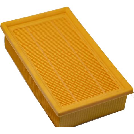 Filtre à lamelles à plis plats adapté au filtre à poussière Kärcher NT35/1 NT36/1 (1/5)