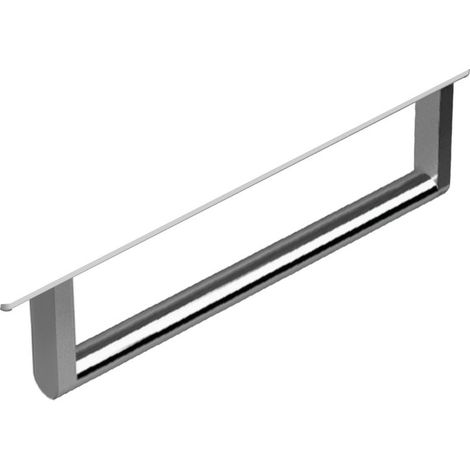 Porte-serviettes KUBE X 40cm, pour lavabo 9484, chromé (1/3)