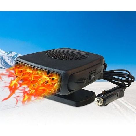 Longziming -12V Chauffage et climatisation de voiture 150W – Chauffage portable pour voiture avec fonction de dégivrage et de dégivrement – Chauffage rapide du pare-brise pour voiture. SUV et fourgonn (1/5)