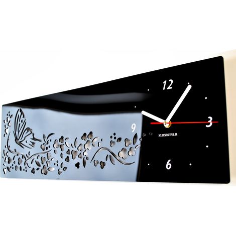 Schmetterlings-Wanduhr fürs Wohnzimmer (1/5)
