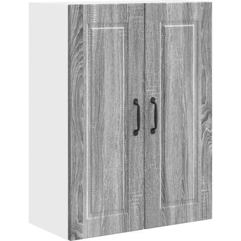 Maison Exclusive - Armario de Pared PORTO Gris Sonoma 60 x 31 x 8