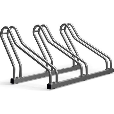 Support vélo CROSS-3 en acier inoxydable