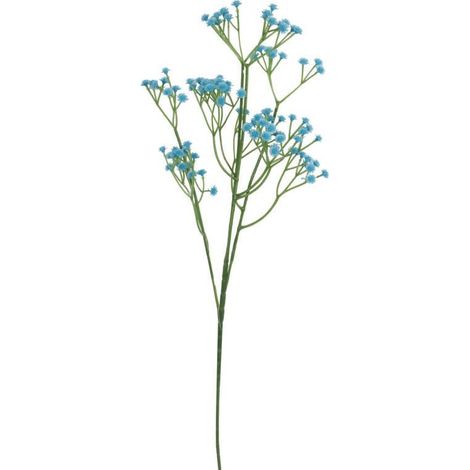 Rameau de gypsophile bleu 60 cm (1/3)