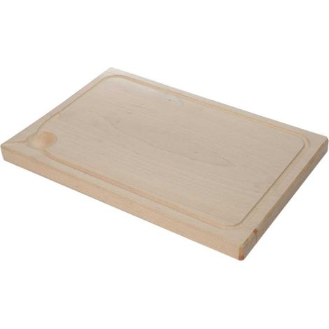 Planche Bois Rigole PRO.- 50X35X4 cm - Matériel CHR Pro