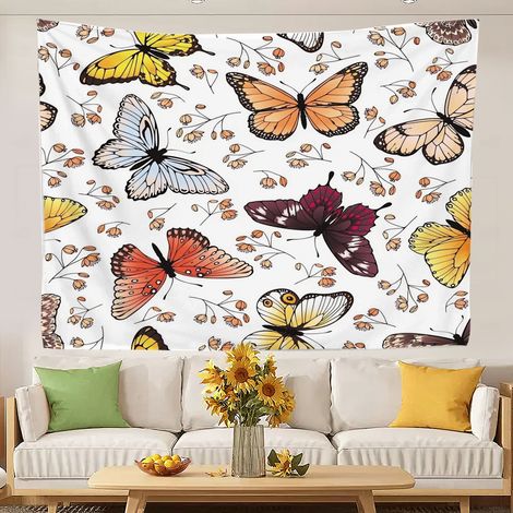 Tapisseries murales décoratives - Tapisserie au design attrayant pour la chambre - Fond esthétique pour la décoration murale 100x75cm (1/5)