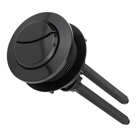 Bouton de chasse double 58 mm noir (1/5)