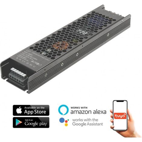 Alimentation à intensité variable par APP Tuya Led 400W 24Vdc RGB+CCT - Ledme - LM2257 (1/2)