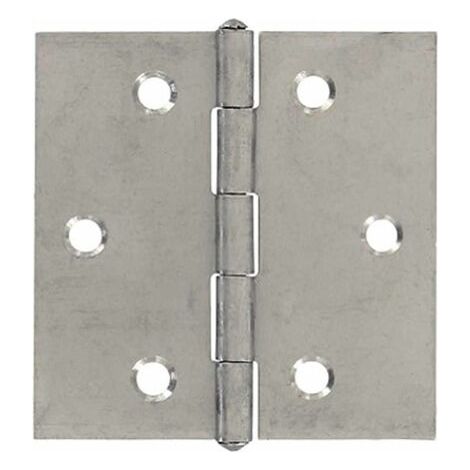Bisagra de acero inoxidable 50x50 - 2 piezas - Vynex