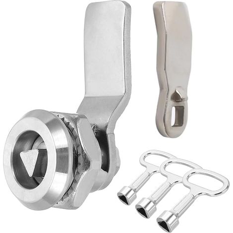 Triangle Cam Lock, Electricity Meter Box Lock, Gas Box Lock with 3 Triangular Keys, Mailbox Lock (1/5)