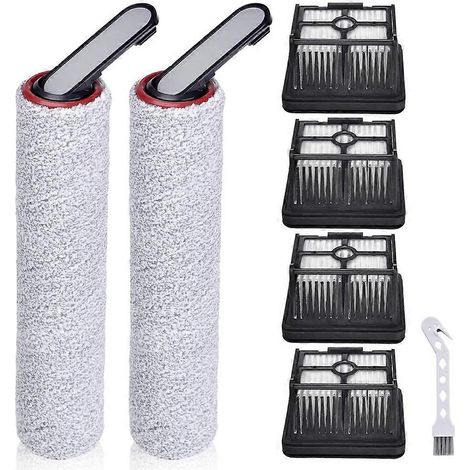 Filtre pour aspirateur brosse pour aspirateur Filtre de brosse pour aspirateur filtre de 7PCS de remplacement Brosse Rollers and HEPA filtre de H12 Pro / H12 Dual Cordless Wet and Dry Aspirateur (1/5)